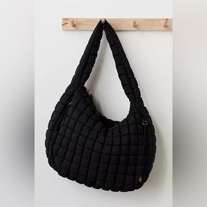 🌺NWT🌺 Free People Movement Quilted Carryall Bag Black